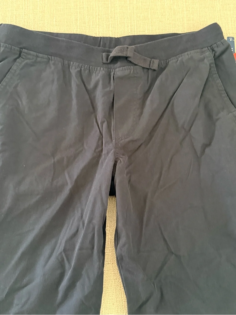 IZOD Boys L 14/16 Husky Navy Pull-On Chino Shorts NWT